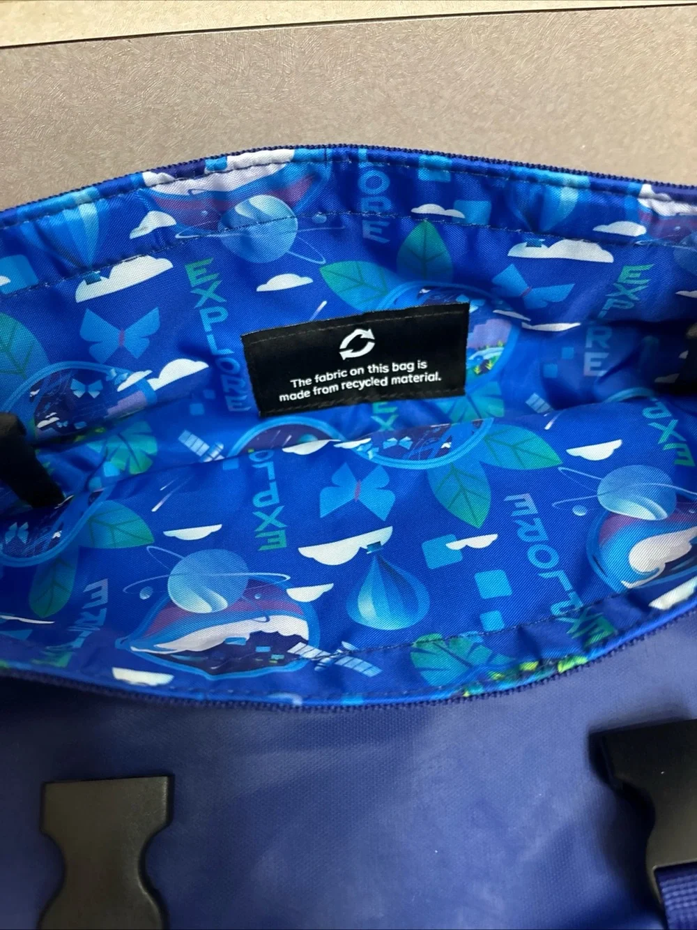 VMware by Broadcom 2025 Explore Laptop Travel Blue Backpack Holds 16” Laptops